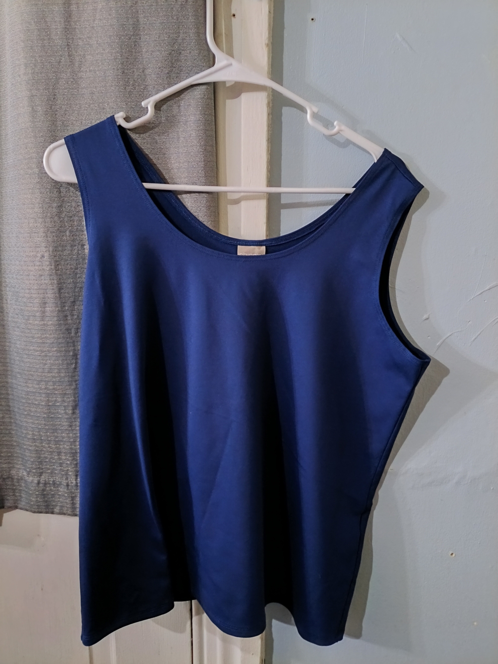 Chico's Navy Scoop Neck Tank